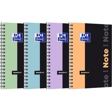 Studenten Spiraalschrift NOTEBOOK Pastel, B5, seyès