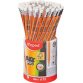 Potlood BLACK'PEPS met gom - pot van 72 stuks
