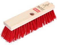 LEO MAIER Balai de rue, en bois, largeur: 300 mm