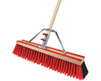 Balai de rue avec manche 'Bulldozer', 600 mm