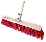 Balai de rue 'Tiger', manche en bois, 400 mm