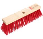 Balai de rue, en bois, largeur: 400 mm