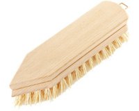 Brosse à récurer extra dure, bois naturel