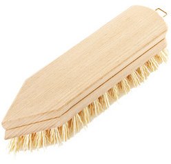 Brosse à récurer extra dure, bois naturel