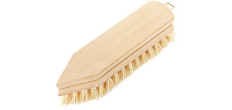 Brosse à récurer extra dure, bois naturel