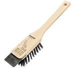 Brosse pour tondeuse à gazon, bois naturel