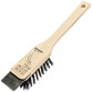 Brosse pour tondeuse à gazon, bois naturel