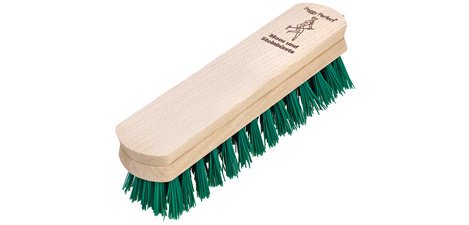 Borstel natuurlijk hout voor schuim en steen