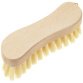 Brosse à récurer 'Éco', bois naturel, en S