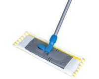 Balai à frange avec manche télescopique