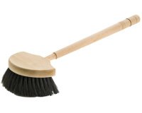 Brosse à fenêtre demi-lune, crin de cheval