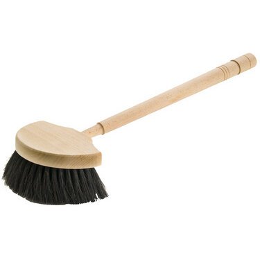 Brosse à fenêtre demi-lune, crin de cheval