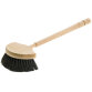 Brosse à fenêtre demi-lune, crin de cheval