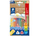 Crayon de couleur Noris jumbo, étui 10+2