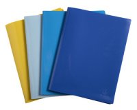 Protège-documents en PP recyclé semi-rigide BeeBlue 80 vues - A4 - Couleurs assorties