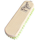 Brosse à chaussures 'Éco', bois, brosse foncée