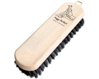 Brosse à chaussures 'Éco', bois, brosse foncée