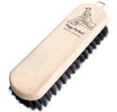 Brosse à chaussures 'Éco', bois, brosse foncée