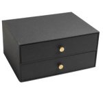 Module à tiroirs Office by Me, 2 tiroirs, noir