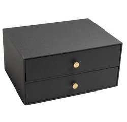 Module à tiroirs Office by Me, 2 tiroirs, noir