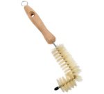 Goupillon à trop-plein, bois naturel