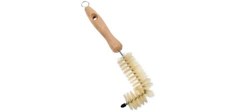 Goupillon à trop-plein, bois naturel