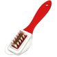 Brosse pour chaussures en daim, rouge/blanc