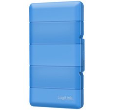 Boîte de protection pour 4 SSD M.2 NGFF/NVMe, bleu