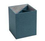 Pot à crayons Office by Me, 3 compartiments, noir