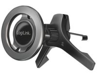 Support magnétique 3 points pour smartphone, noir