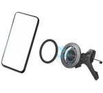 Support magnétique 3 points pour smartphone, noir