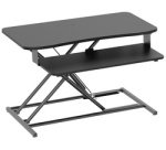 Station de travail assis-debout, support clavier