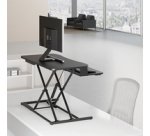 Station de travail assis-debout, support clavier