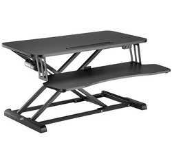 Station de travail assis-debout, support clavier