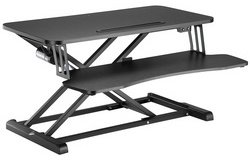 Station de travail assis-debout, support clavier