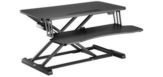 Station de travail assis-debout, support clavier