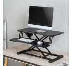 Station de travail assis-debout, support clavier