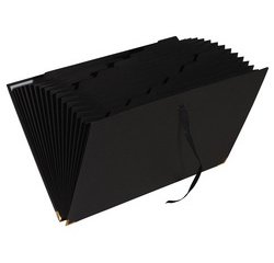 Trieur à rubans 18 compartiments OfficeByMe - Noir