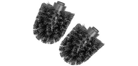 Tête ronde de rechange pour brosse de toilette