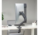 Bras support pour écran, longeur: 450 mm, noir