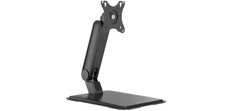 Bras support pour écran tactile avec socle, noir