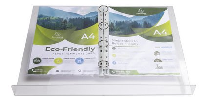 Lutrin porte documents, en acrylique, A3