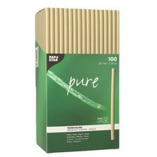 Paille en roseau 'pure', 150 mm, naturel