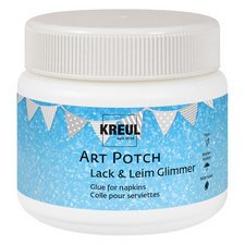 Vernis et colle pour serviettes ART POTCH, scintillant