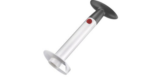 Coupe-ananas, plastique, blanc