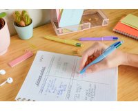 BIC Stylo à bille 4 Colours Pastel, présentoir de 30