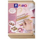 Kit pâte à modeler SOFT design tricot, à cuire au four