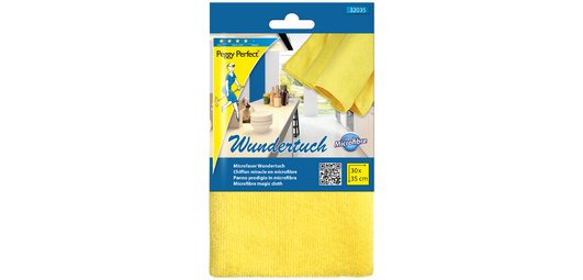 Chiffon miracle microfibre, jaune