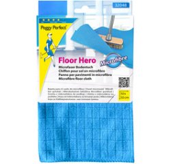 Chiffon de sol microfibre 'Floor Hero', bleu