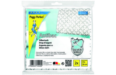 Chiffon d'argent 'Antibac', pack de 2